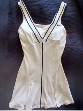 Nike White Tennis Dress